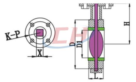 防爆電動衛(wèi)生級蝶閥結構圖